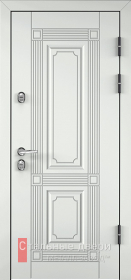 Входные двери МДФ в Щелково «Белые двери МДФ»