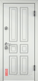 Входные двери МДФ в Щелково «Белые двери МДФ»
